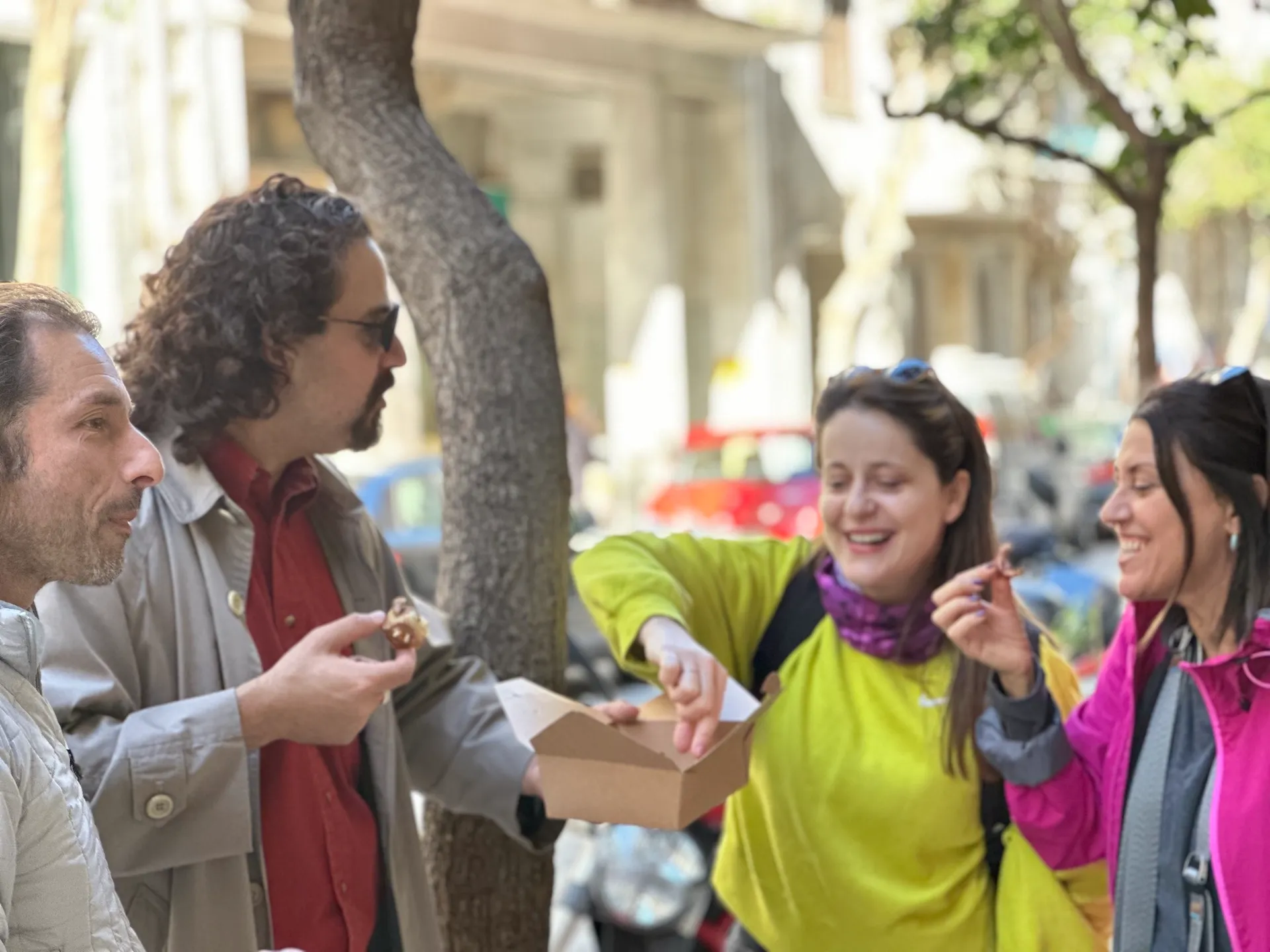 Athens food tasting, shore excursion walking tour