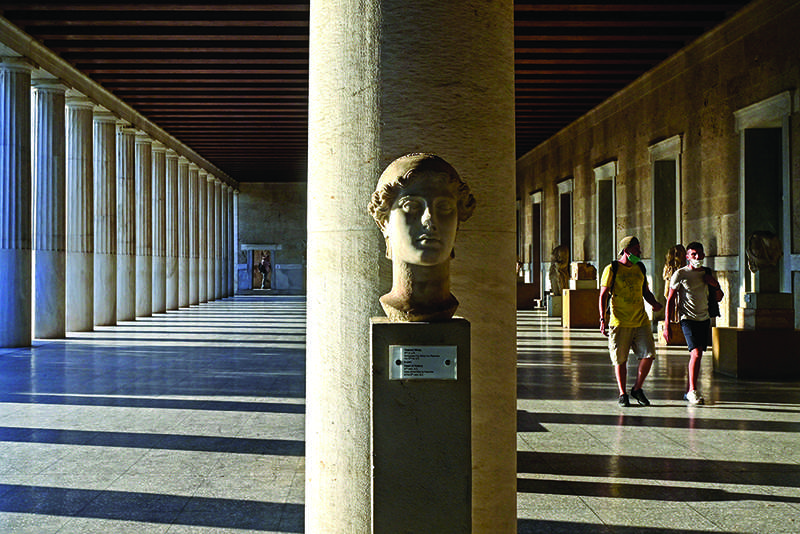 stoa of attalos, athens ancient agora